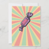 Candy Lollie Einladungen (Vorderseite)