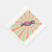 Candy Lollie Paper Napkins Serviette (Ecke)