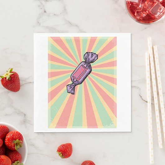 Candy Lollie Paper Napkins Serviette
