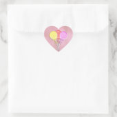 Candy Lollipop Heart Stickers (Tasche)