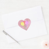 Candy Lollipop Heart Stickers (Umschlag)