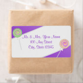 Candy Lollipop Lila Adresse (Insitu)