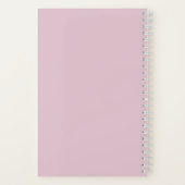 Candy Lollipop Minimalistisch Hübsch Notizblock (Rückseite)