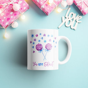 Candy Lollipop Süßkaffee Tasse