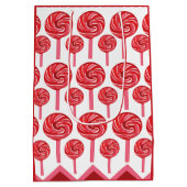 Candy Lollipop Sweet Candy Lollipop Mittlere Geschenktüte (Rückseite)