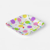 Candy Lollipop Sweet Celebration Pappteller (Gewinkelt)