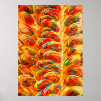 Candy - Lollipops Poster