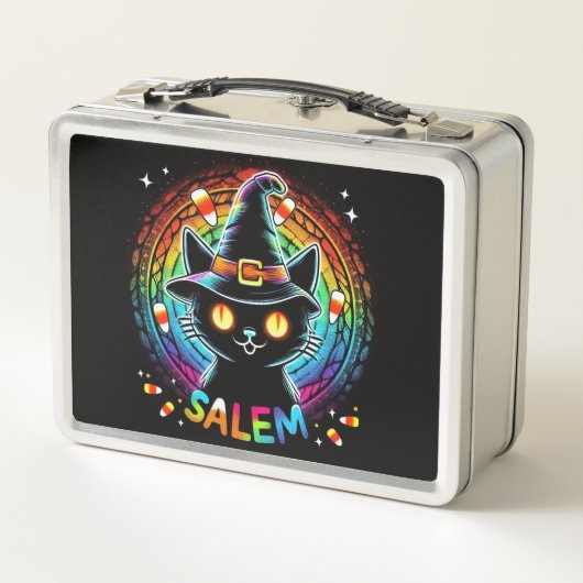 Candy Mais Black Cat Salem Lunch Box (Rückseite)