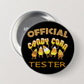 Candy-Mais-Halloween-Button Button (Vorne & Hinten)
