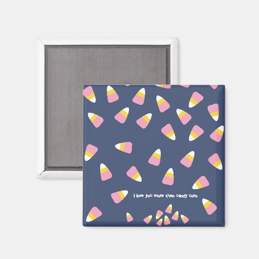 Candy Mais Halloween Fall Süßigkeiten Custom Add Magnet (Vorderseite/Rückseite)