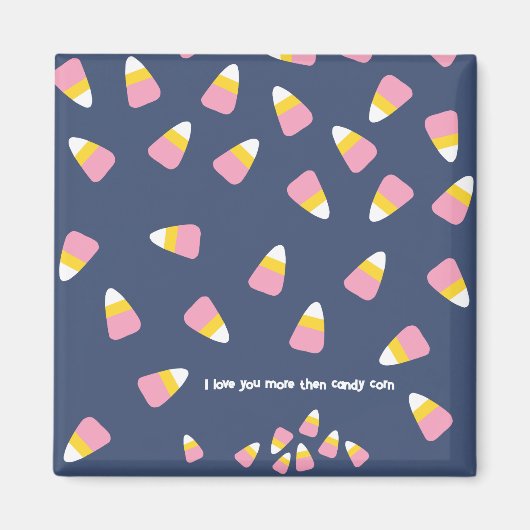 Candy Mais Halloween Fall Süßigkeiten Custom Add Magnet (Vorne)