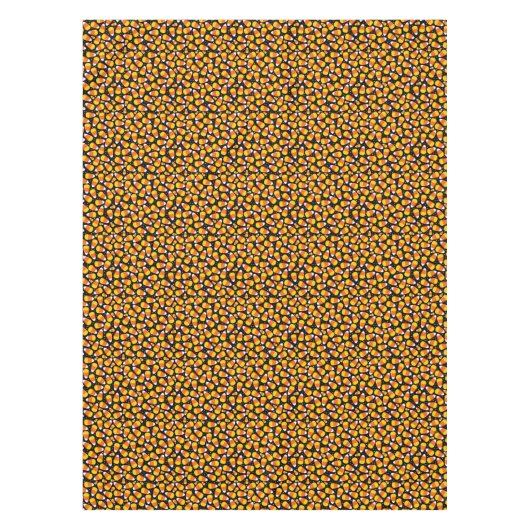 Candy Mais Halloween Trick oder Treat Pattern Tischdecke (Vorderseite)
