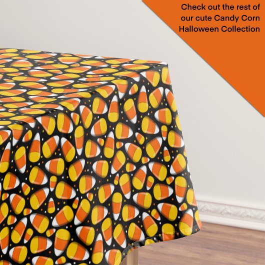 Candy Mais Halloween Trick oder Treat Pattern Tischdecke