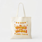 Candy Mais Halloween Trick oder Treat Tote Bag Tragetasche (Vorne)