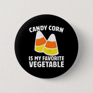 Candy Mais ist mein Lieblings-Gemüse T-Shirt Retro Button