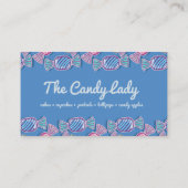 Candy Maker Business Card Visitenkarte (Rückseite)