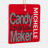 Candy Maker Extraordinaire CUSTOM Keramikornament (Rechts)