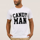CANDY MAN, Funny Men's T - Shirt (Vorderseite)