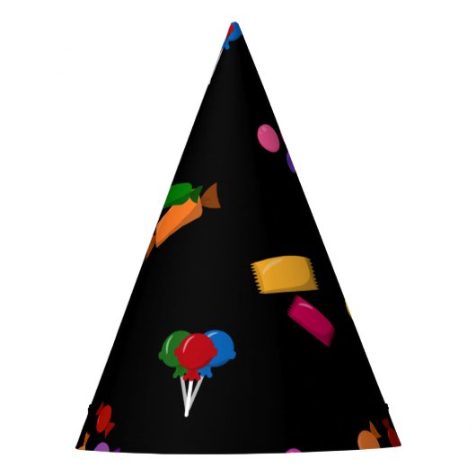 Candy Medley Partyhütchen (Vorderseite)