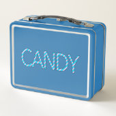 Candy Metall Lunch Box (Rückseite)