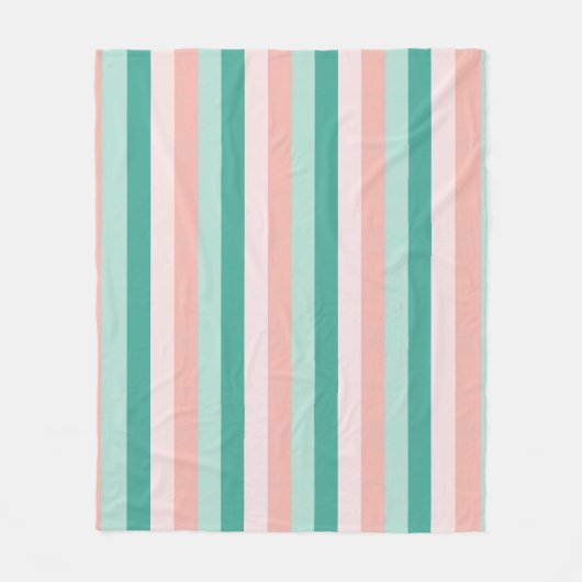 Candy Mint Fleece Blanket (Vorderseite)