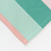 Candy Mint Fleece Blanket (Ecke)