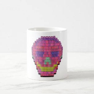 Candy-Mint Skull-on-a-Tasse Kaffeetasse