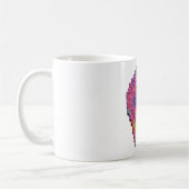 Candy-Mint Skull-on-a-Tasse Kaffeetasse (Links)