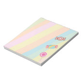 Candy Mitzvah Notes Notizblock (Rotiert)
