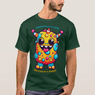 Candy Monster beängstigend Niedlich, köstlich süß T-Shirt