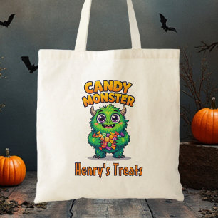 Candy Monster Trick oder Treat Bag Tragetasche