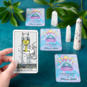 Candy Moon Phases Planchette Pink & Blue Mystical Spielkarten (InSitu)