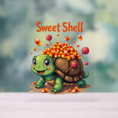 Candy Muschel Turtle Acrylschild (Neutral)