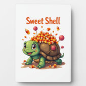 Candy Muschel Turtle Fotoplatte (Vorderseite)