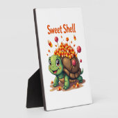 Candy Muschel Turtle Fotoplatte (Seite)