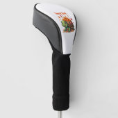 Candy Muschel Turtle Golf Headcover (angewinkelt)