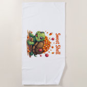 Candy Muschel Turtle Strandtuch (Vorderseite)