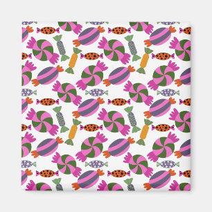 Candy-Muster Lollies-Muster Lutscher 6 Magnet
