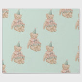 Candy Niedlich Bären Wrapping Paper Geschenkpapier (Flach)