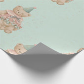 Candy Niedlich Bären Wrapping Paper Geschenkpapier (Ecke)