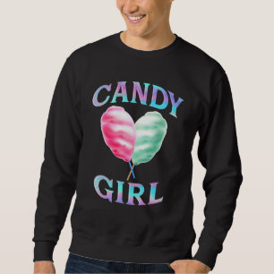Candy Niedlich Girl Sweet Lolly Candy Leckerei 1 Sweatshirt