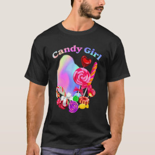 Candy Niedlich Girl Sweet Lolly Candy Leckerei 2 T-Shirt