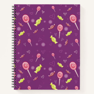 Candy-Notebook Notizblock