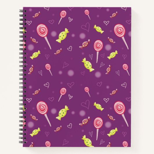 Candy-Notebook Notizblock (Vorderseite)