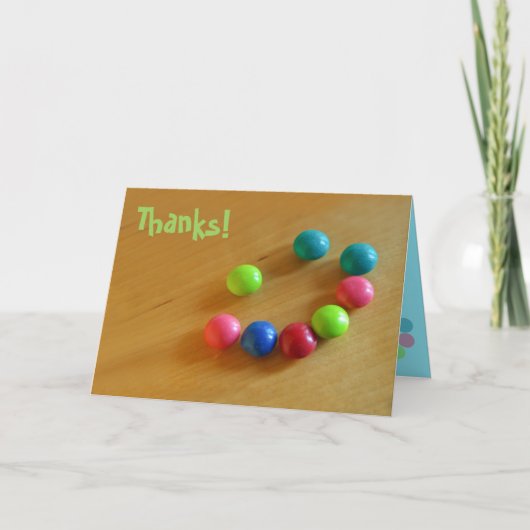 Candy of a Smile Wird Greeting Card Karte (Vorderseite)