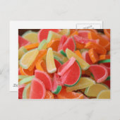 Candy Orange Slice Postkarte (Vorne/Hinten)