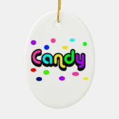 Candy-Ornament Keramik Ornament (Vorne)