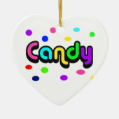 Candy-Ornament Keramikornament (Vorne)