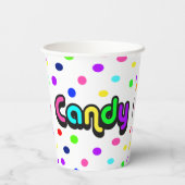 Candy Pappbecher (Rückseite)