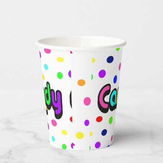 Candy Pappbecher (Links)